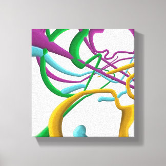 Tangled Canvas Print