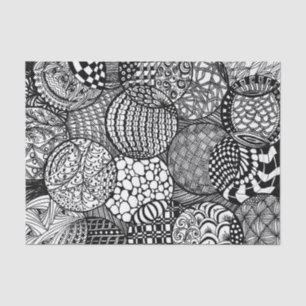 Tangled Designs Tissue Paper