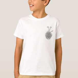 Tangled Earbuds Spaghetti Mess Kids T-Shirt