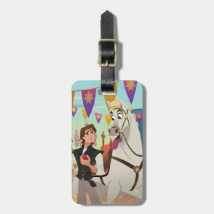 Tangled Eugene & Maximus Luggage Tag