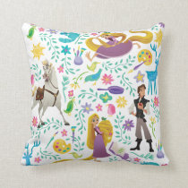 Tangled | Friends to the End Pattern Throw Pillow