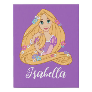 Tangled in Bloom Faux Canvas Print