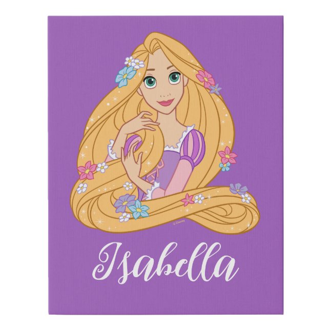 Tangled in Bloom Faux Canvas Print (Front)