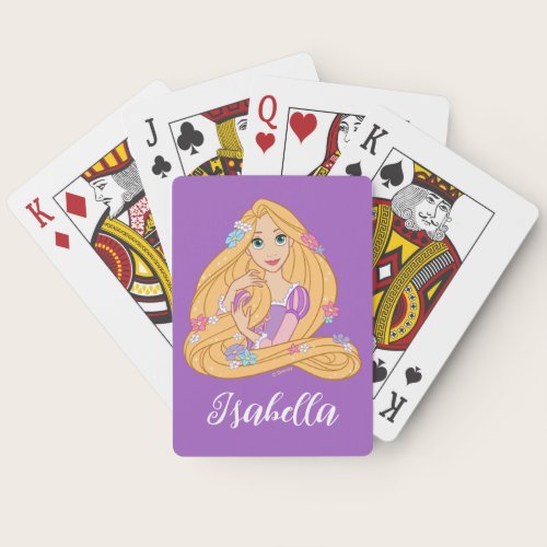 Tangled in Bloom Poker Cards