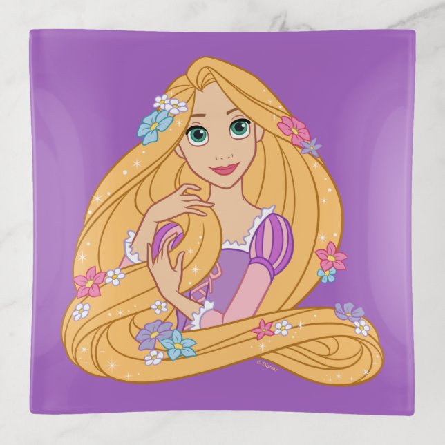 Tangled in Bloom Trinket Tray (Front)