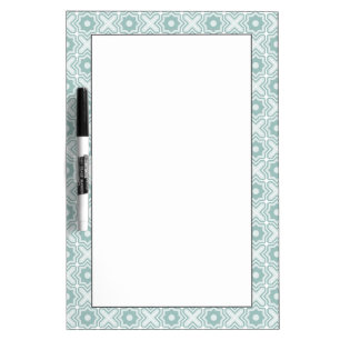 Tangled Lattice Pattern Dry-Erase Board