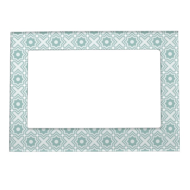 Tangled Lattice Pattern Magnetic Picture Frame (Front)