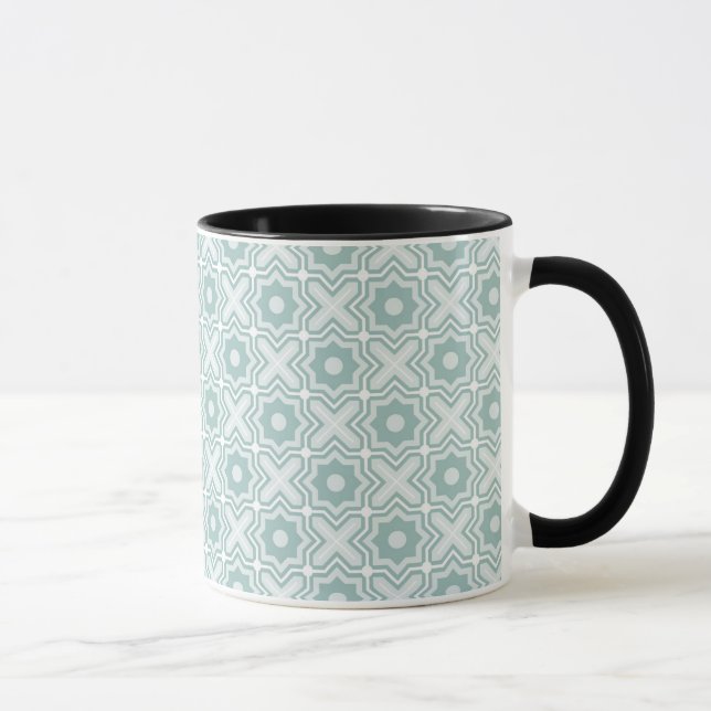Tangled Lattice Pattern Mug (Right)
