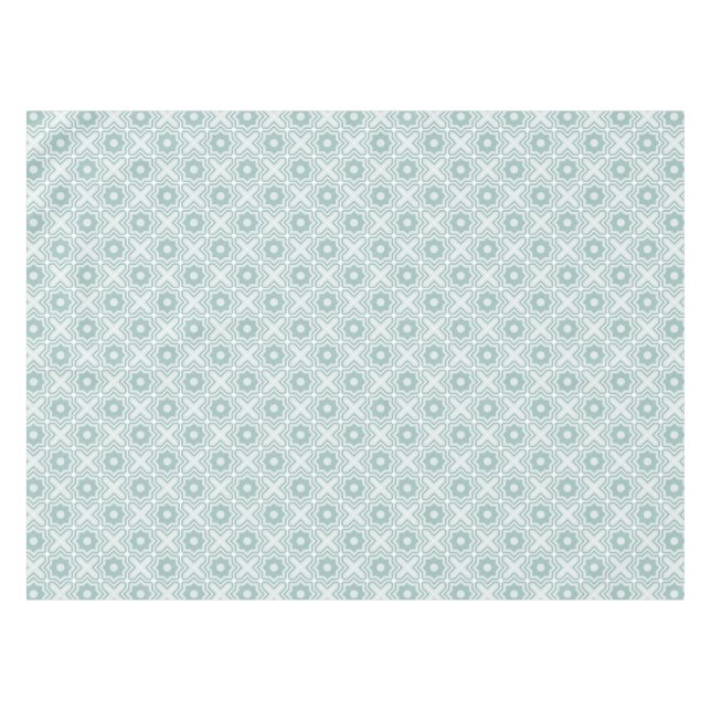 Tangled Lattice Pattern Tablecloth (Front (Horizontal))