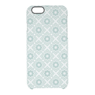 Tangled Lattice Pattern Clear iPhone 6/6S Case