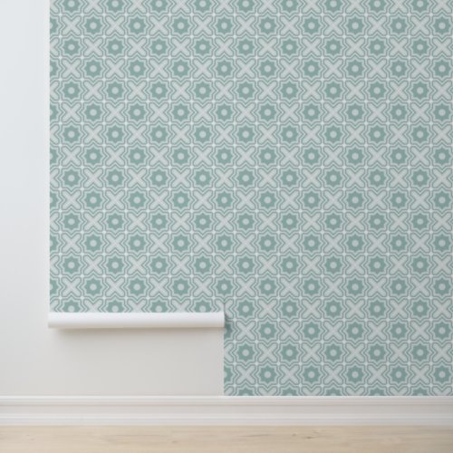 Tangled Lattice Pattern Wallpaper