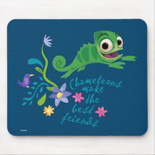 Tangled  Pascal _ Chameleons Make the Best Friend Mouse Pad