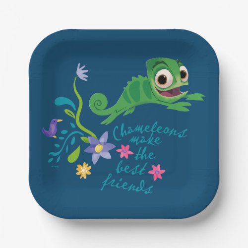 Tangled  Pascal _ Chameleons Make the Best Friend Paper Plates