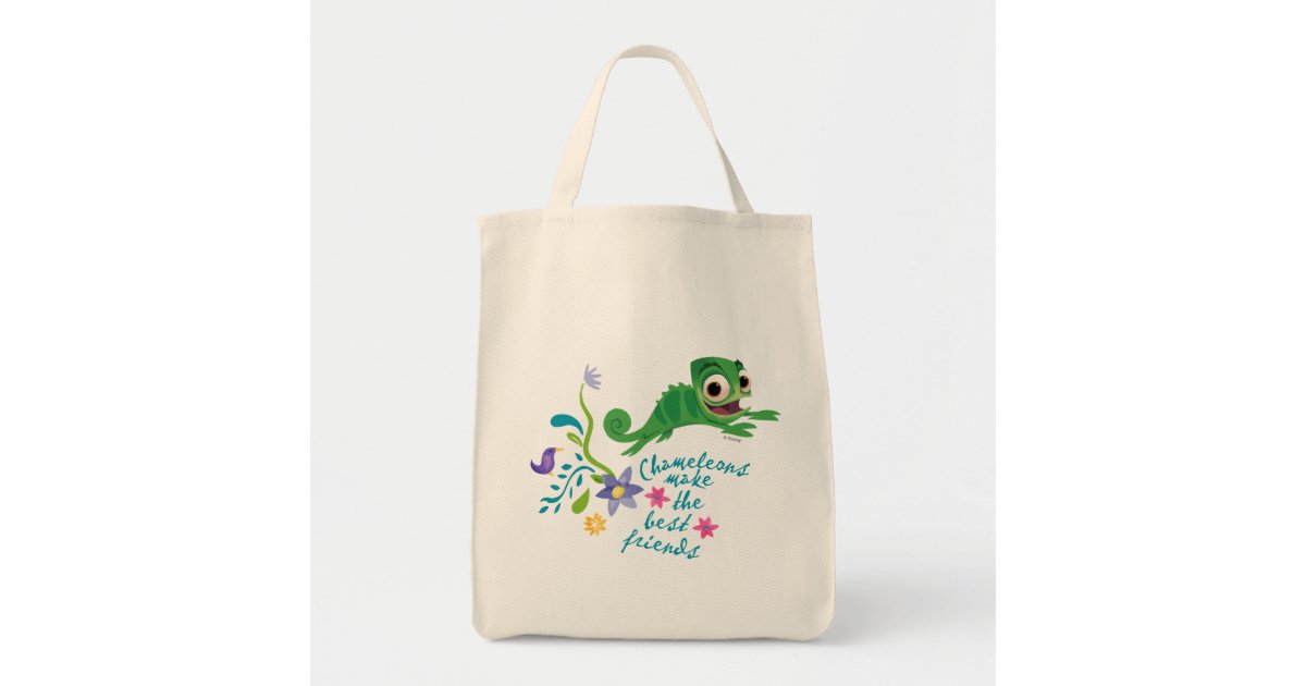 Tangled Pascal Chameleons Make The Best Friend Tote Bag Zazzle