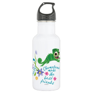 Tangled   Pascal - Chameleons Make the Best Friend Water Bottle