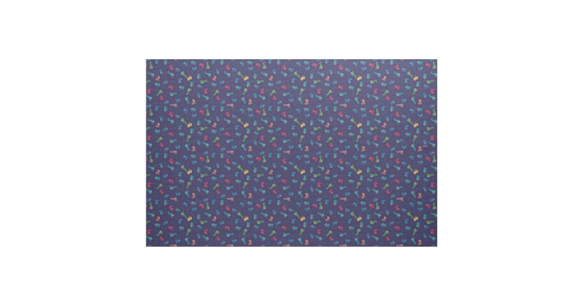 Tangled | Pascal Pattern Fabric | Zazzle