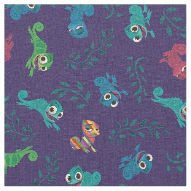 Tangled | Pascal Pattern Fabric (Close Up)