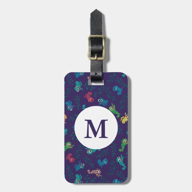 Tangled | Pascal Pattern Luggage Tag (Front Vertical)