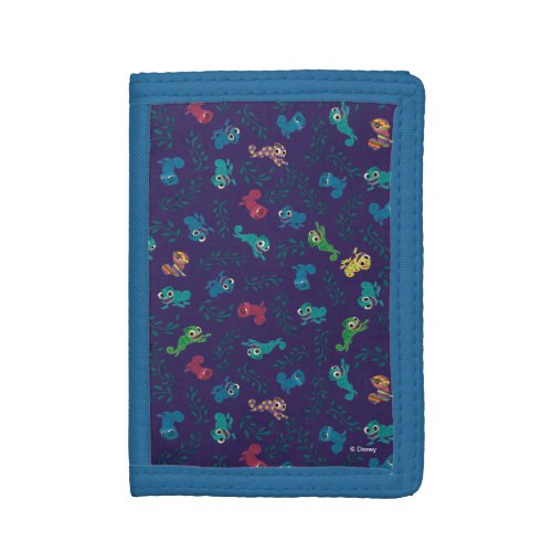 Tangled  Pascal Pattern Trifold Wallet