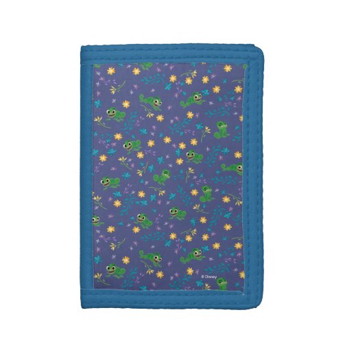 Tangled  Pascal _ Purple Pattern Tri_fold Wallet