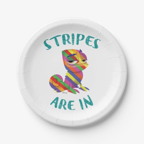 Tangled  Pascal _ Stripes are In 2 Paper Plates