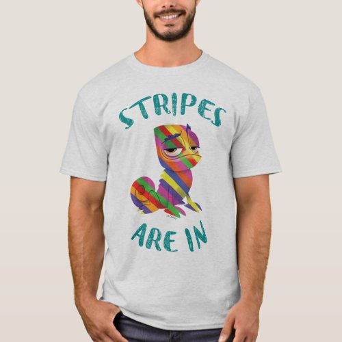 Tangled  Pascal _ Stripes are In T_Shirt