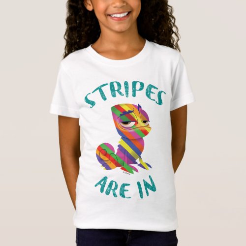 Tangled  Pascal _ Stripes are In T_Shirt