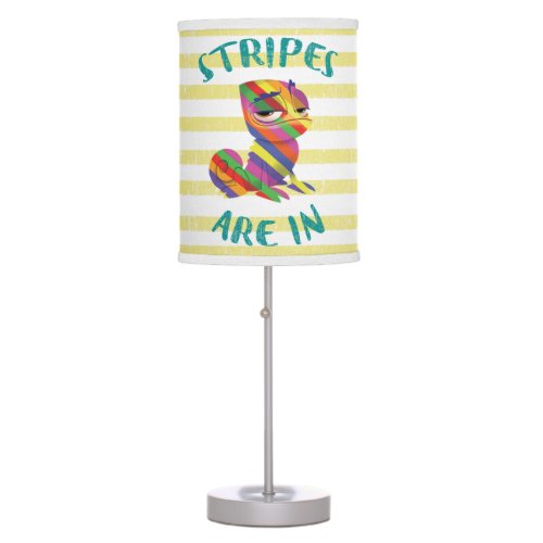 Tangled  Pascal _ Stripes are In Table Lamp