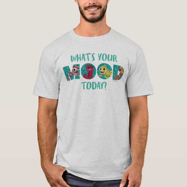 Tangled | Pascal - What's Your Mood Today? T-Shirt (Front)