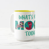 Tangled | Pascal - What's Your Mood Today? Two-Tone Coffee Mug (Front Left)