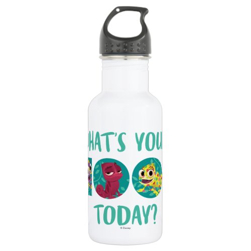 Tangled  Pascal _ Whats Your Mood Today Water Bottle