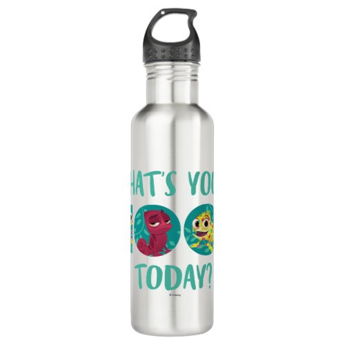 Tangled  Pascal _ Whats Your Mood Today Water Bottle