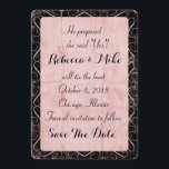 Tangled Pink Save the Date<br><div class="desc">For more like this,  visit TerraCosmos!</div>