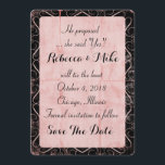 Tangled Pink Save the Date<br><div class="desc">For more like this,  visit TerraCosmos!</div>