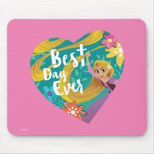 Tangled  Rapunzel _ Best Day Ever Mouse Pad