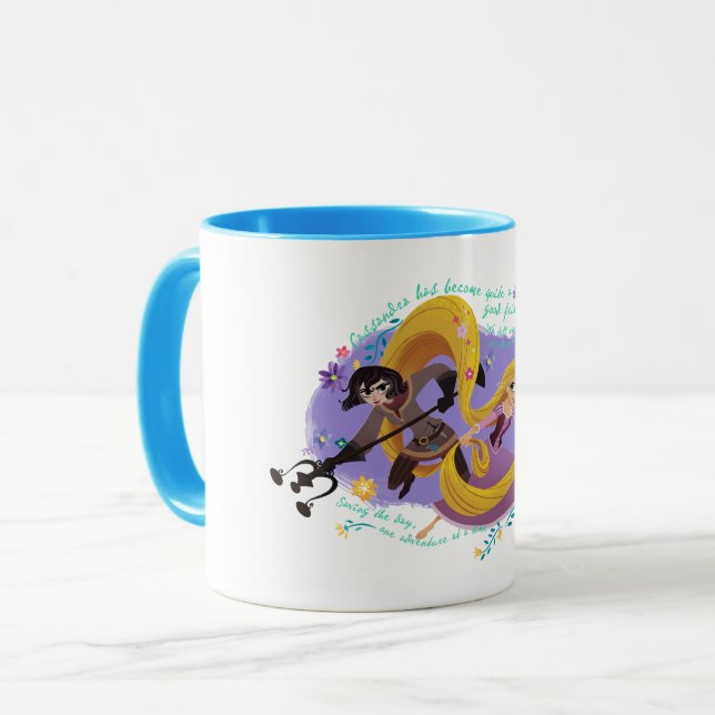 Tangled | Rapunzel & Cassandra Mug (Front Left)