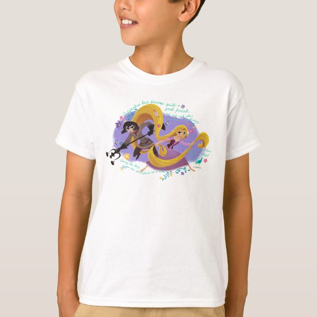 Tangled | Rapunzel & Cassandra T-Shirt (Front)