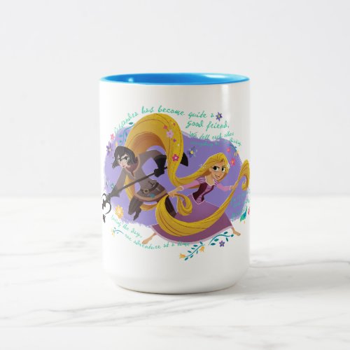 Tangled  Rapunzel  Cassandra Two_Tone Coffee Mug