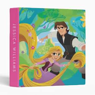 Tangled   Rapunzel & Eugene 3 Ring Binder