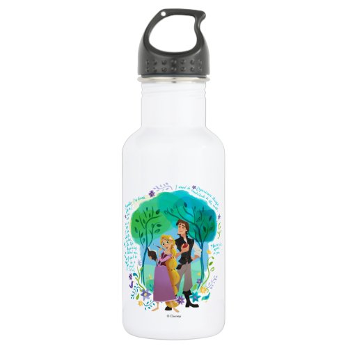 Tangled  Rapunzel  Eugene _ There is More in You Stainless Steel Water Bottle