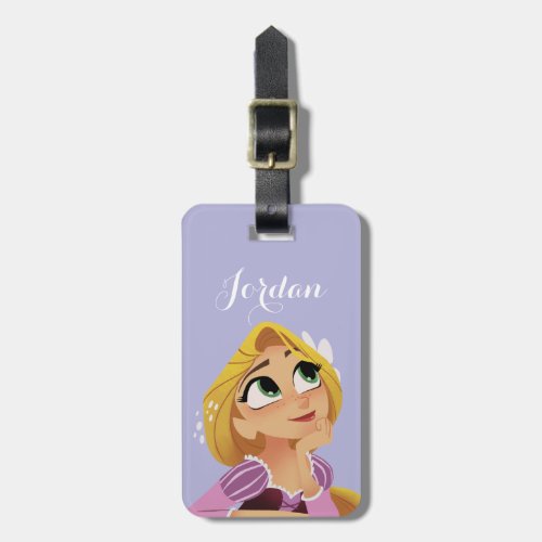 Tangled  Rapunzel _ Never Give Up On Your Dreams Luggage Tag