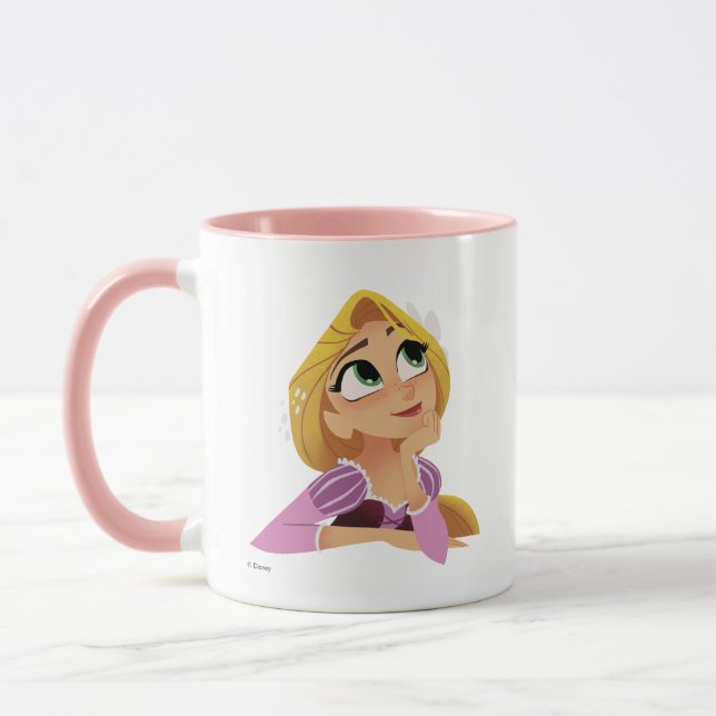 Tangled | Rapunzel - Never Give Up On Your Dreams Mug (Left)