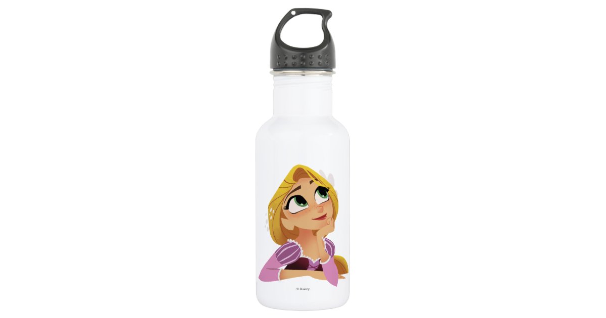 Disney Store Tangled Rapunzel Aluminum Water Bottle Fast Shipping!!