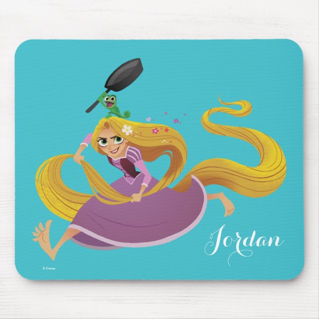 Tangled | Rapunzel & Pascal Mouse Pad (Front)