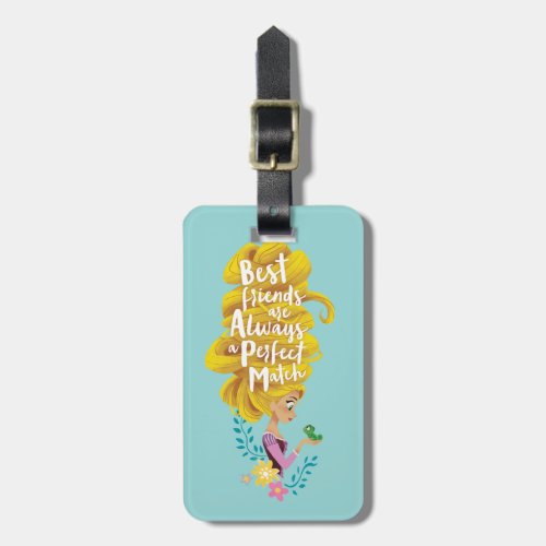 Tangled  Rapunzel _ Perfect Match Luggage Tag