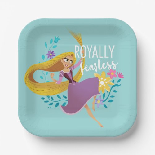 Tangled  Rapunzel _ Royally Fearless Paper Plates