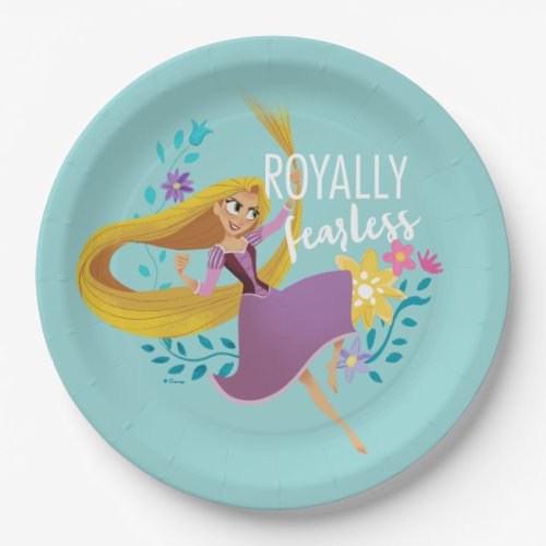 Tangled  Rapunzel _ Royally Fearless Paper Plates