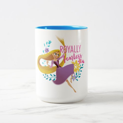 Tangled  Rapunzel _ Royally Fearless Two_Tone Coffee Mug