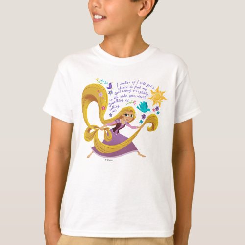 Tangled  Rapunzel _ Something is Calling Me T_Shirt