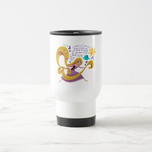 Tangled  Rapunzel _ Something is Calling Me Travel Mug